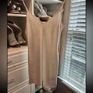 Aritzia Blush Slip Dress
